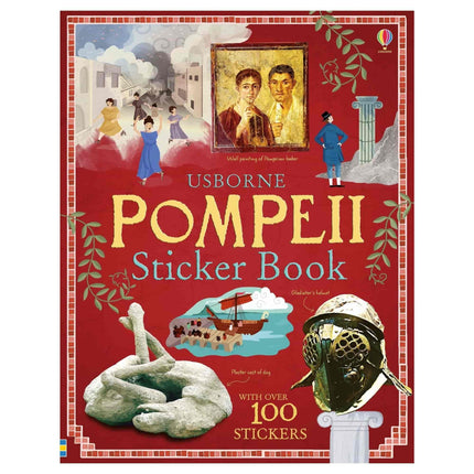 Usborne Pompeii Sticker Book - The Scale Model Stash