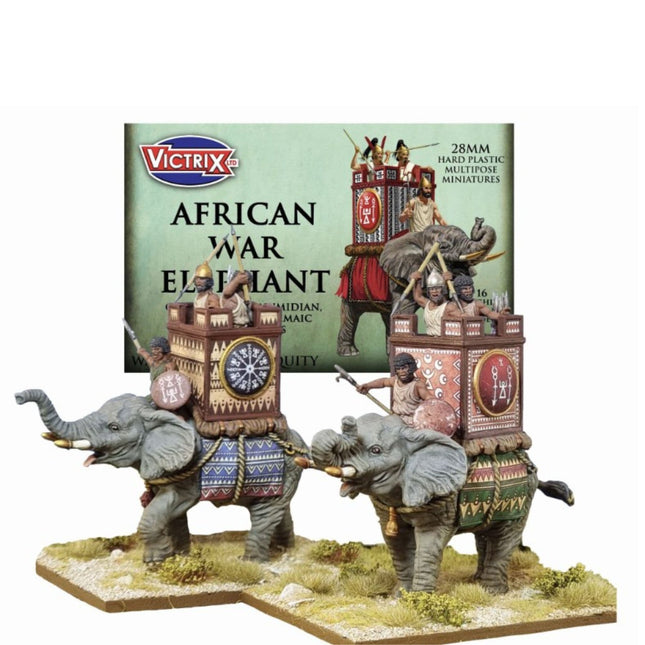 Victrix - African War Elephant 28mm - The Scale Model Stash