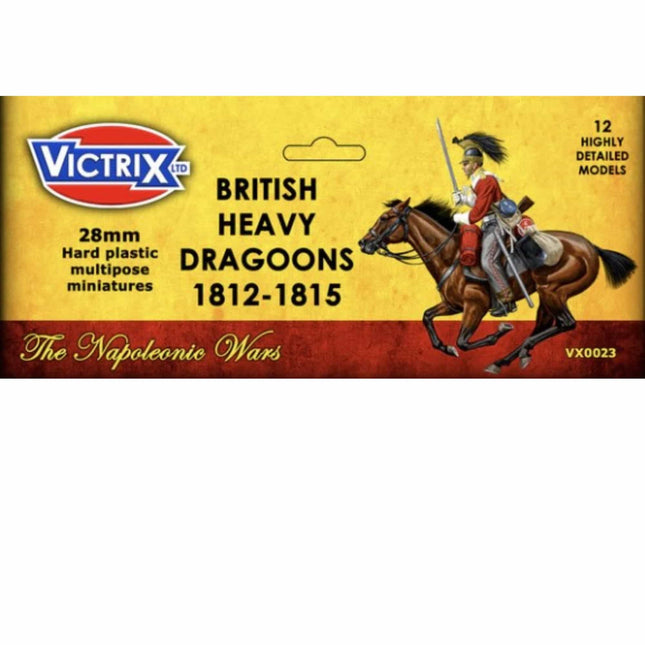 Victrix - British Heavy Dragoons 1812 - 1815 - 28mm (VX0023) - The Scale Model Stash