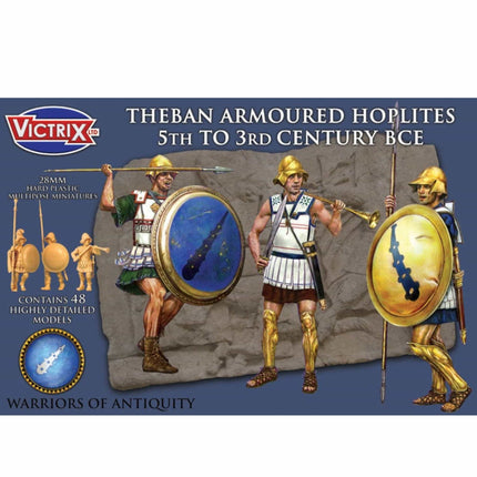 Victrix - Theban Armoured Hoplites 5th - 3rd Century BCE 28mm - The Scale Model Stash