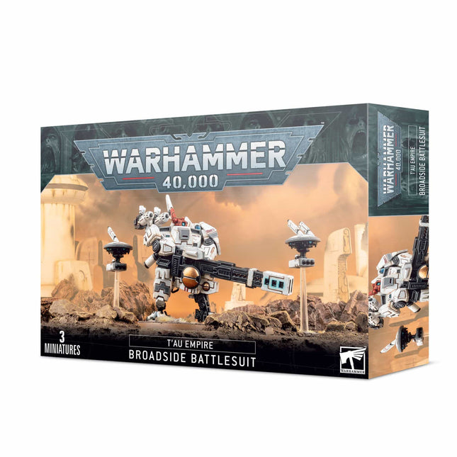 Warhammer 40,000 - T'au Empire Broadside Battlesuit - The Scale Model Stash