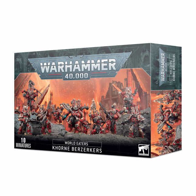 Warhammer 40,000 - World Eaters Khorne Bezerkers - The Scale Model Stash