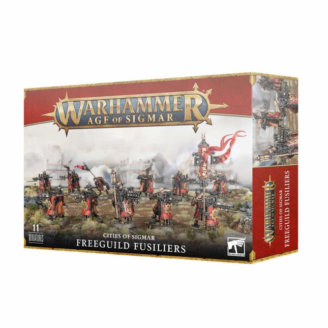 Warhammer Age of Sigmar - Cities of Sigmar Freeguild Fusiliers - The Scale Model Stash