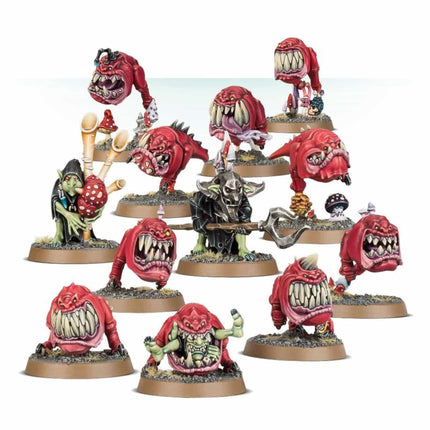 Warhammer Age of Sigmar - Gloomspite Gitz Squig Herd - The Scale Model Stash