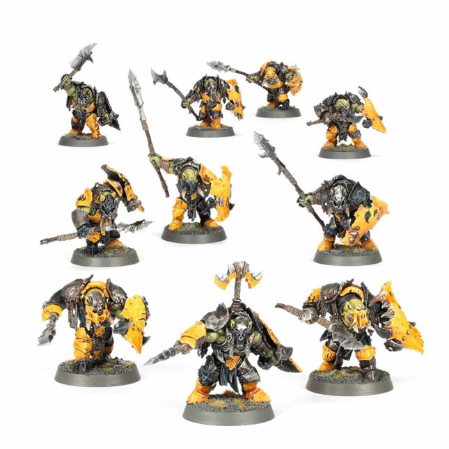 Warhammer Age of Sigmar - Orruk Warclans Orruk Ardboys - The Scale Model Stash