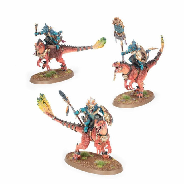 Warhammer Age of Sigmar - Seraphon Aggradon Lancers - The Scale Model Stash