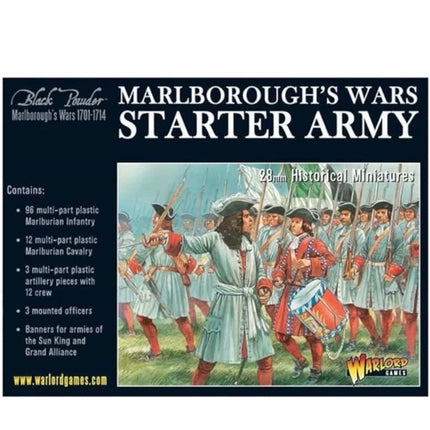 Warlord Games - Black Powder Marlboroughs Wars Starter Army - The Scale Model Stash