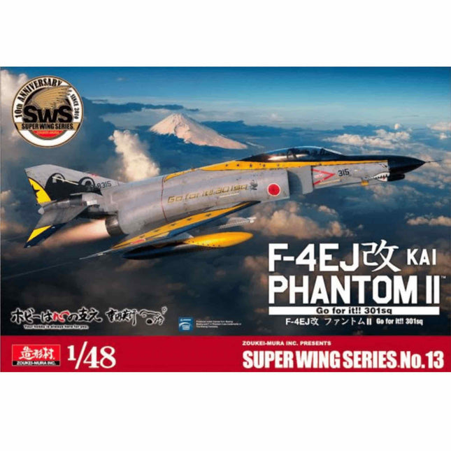 Zoukei Mura F - 4EJ Kai Phantom II Super Wing Series No.13 1/48 - The Scale Model Stash